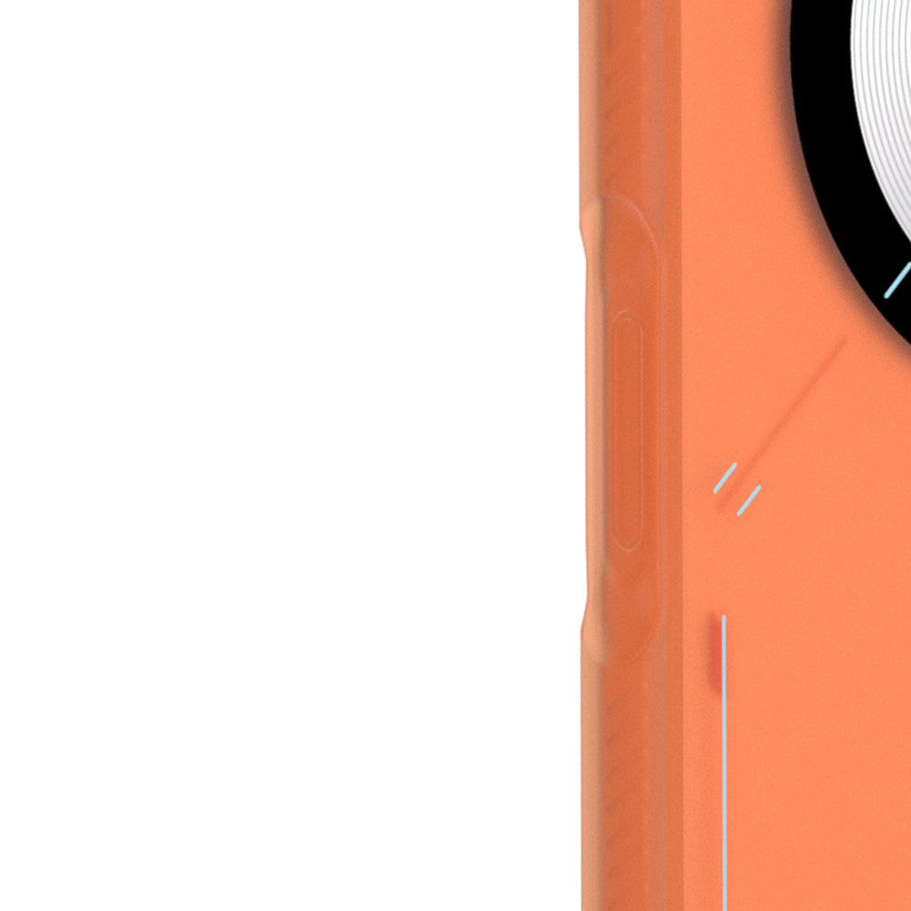 Apple iPhone 17 Pro Max Kılıf M-safe Şarj Özellikli Disk Desenli Youngkit Disc Battle Kapak Gri