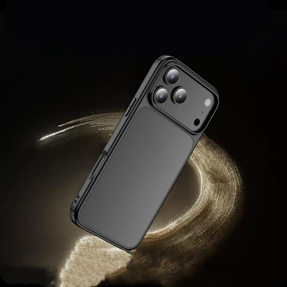 Apple iPhone 17 Pro Max Kılıf M-safe Şarj Özellikli Mat Arka Yüzey Wlons Lola Kapak Mavi