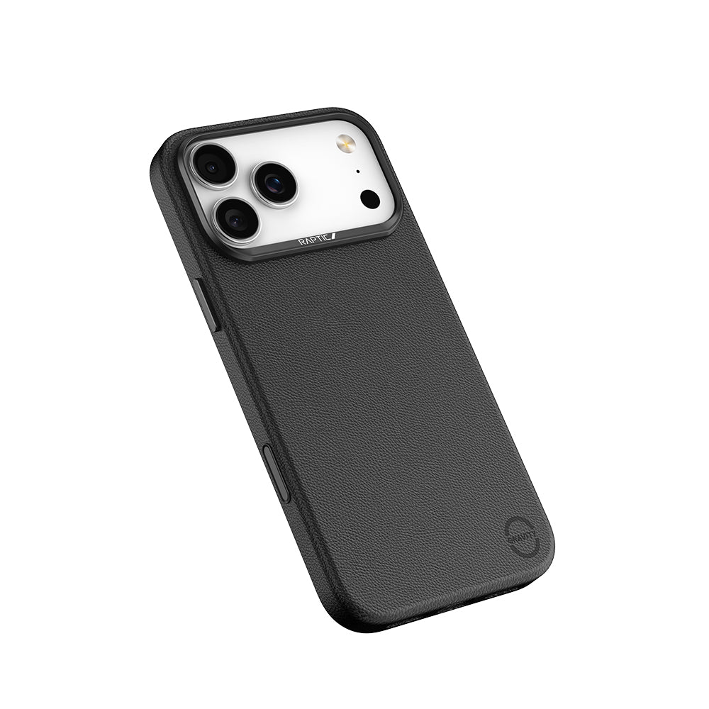 Apple iPhone 17 Pro Max Kılıf M-Safe Şarj Özellikli Polimerik Deri Raptic Urban Nano Kapak Beyaz