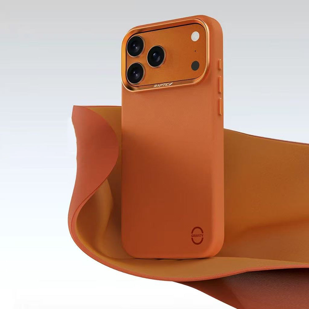 Apple iPhone 17 Pro Max Kılıf M-Safe Şarj Özellikli Polimerik Deri Raptic Urban Nano Kapak Beyaz