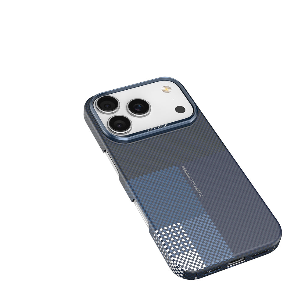 Apple iPhone 17 Pro Max Kılıf M-safe Şarj Özellikli Raptic Aramid Skin Transform Serisi Kapak Kahverengi