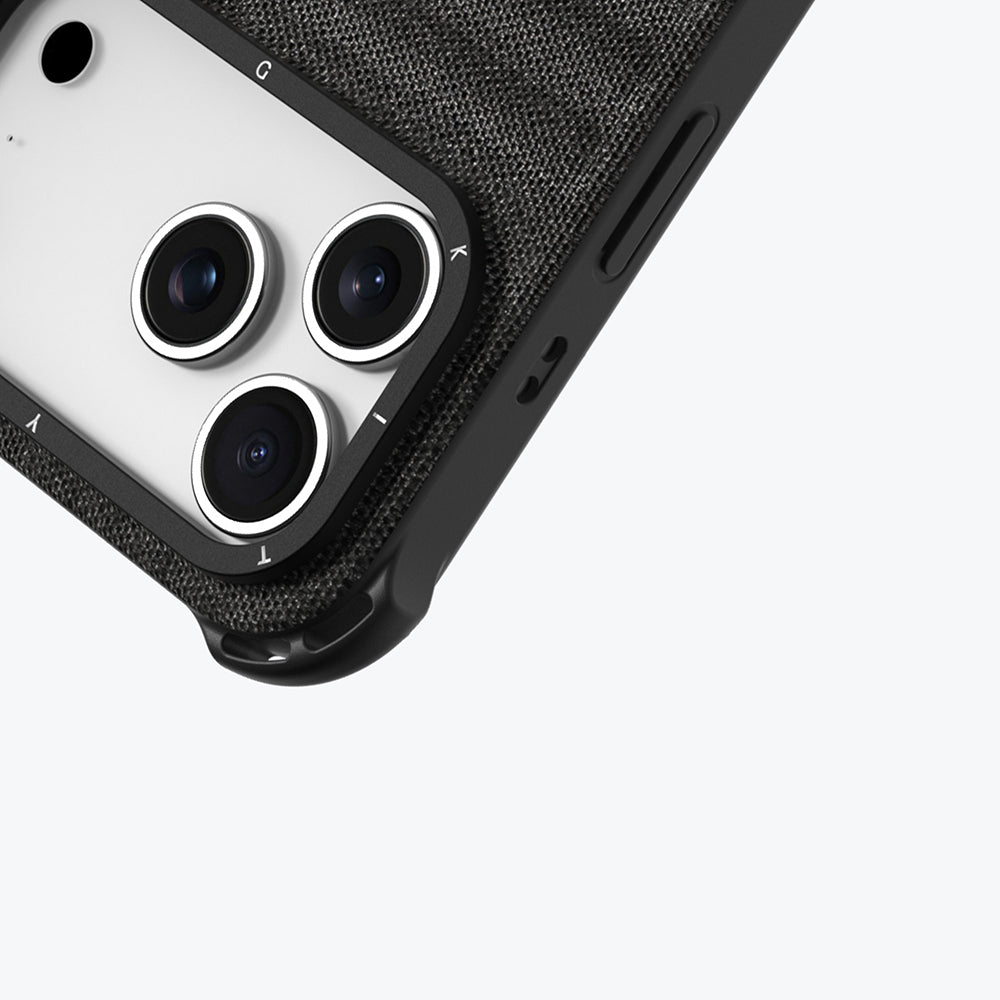 Apple iPhone 17 Pro Max Kılıf M-safe Şarj Özellikli Youngkit Canvas Serisi Kapak Mavi