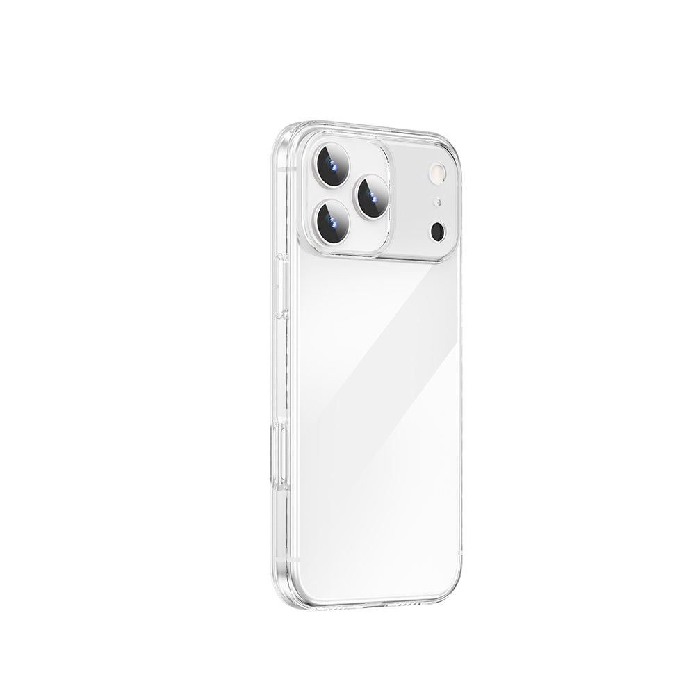 Apple iPhone 17 Pro Max Kılıf Wiwu YXK-206 Invisible Sert PC Kapak Şeffaf