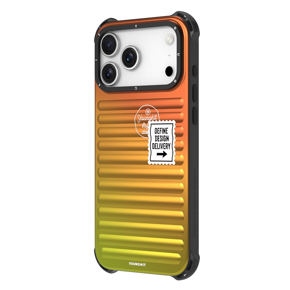 Apple iPhone 17 Pro Max Kılıf YoungKit The Secret Color Serisi Kapak Mavi