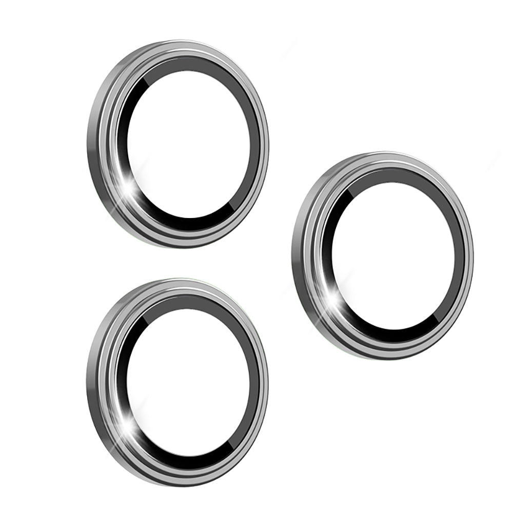 Apple iPhone 17 Pro Max Wiwu LG-005 Falcon Anti Reflective Çizilmeye Karşı Dayanıklı Kamera Lens Koruyucu Gri