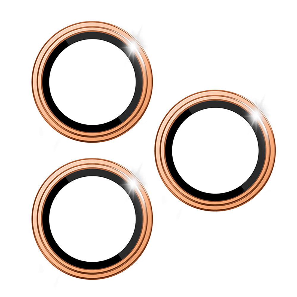 Apple iPhone 17 Pro Max Wiwu LG-005 Falcon Anti Reflective Çizilmeye Karşı Dayanıklı Kamera Lens Koruyucu Turuncu