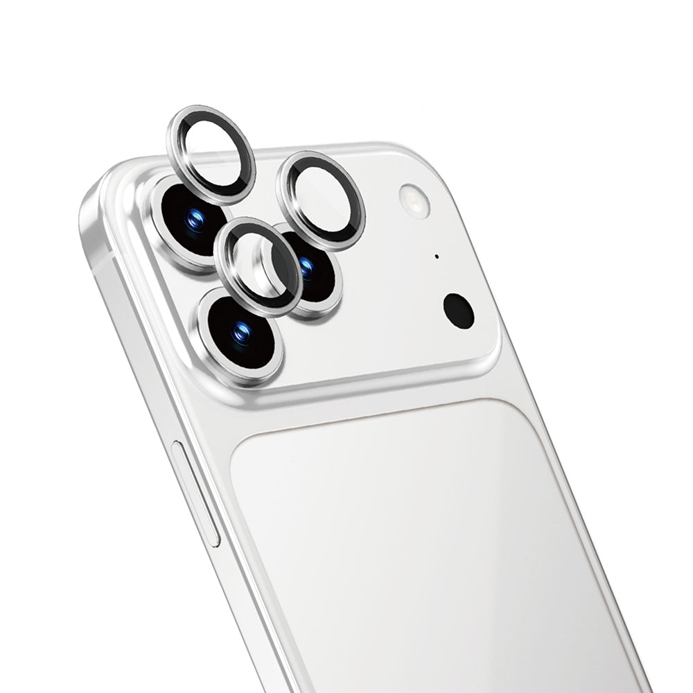 Apple iPhone 17 Pro Max Wiwu LG-005 Falcon Anti Reflective Çizilmeye Karşı Dayanıklı Kamera Lens Koruyucu Gümüş