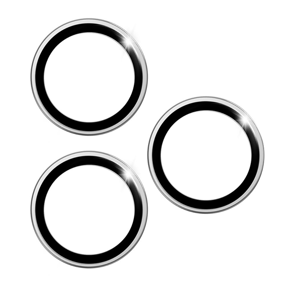 Apple iPhone 17 Pro Wiwu LG-003 Lens Guard Çizilmeye Karşı Dayanıklı Safir Kamera Lens Koruyucu Gümüş