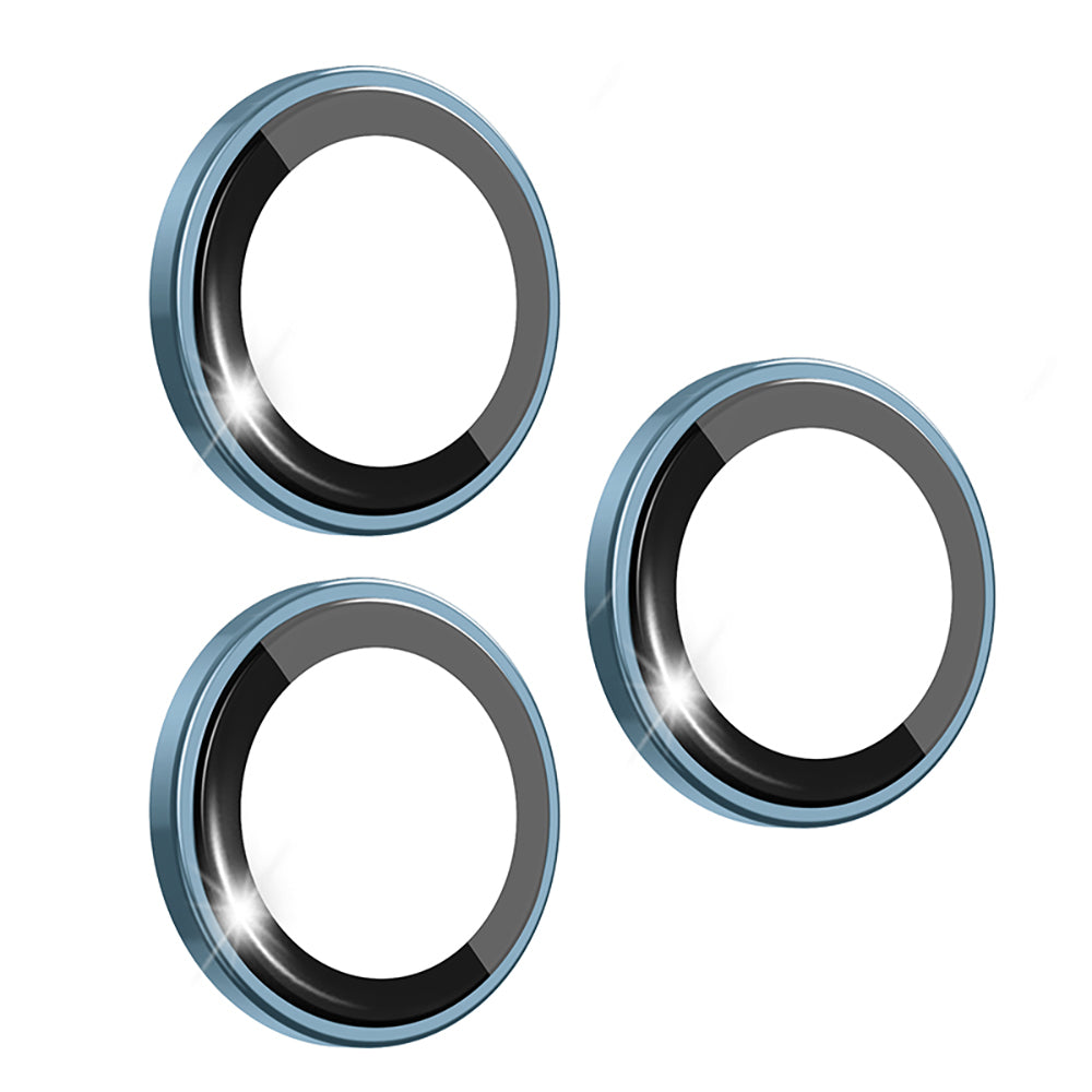 Apple iPhone 17 Pro Wiwu LG-003 Lens Guard Çizilmeye Karşı Dayanıklı Safir Kamera Lens Koruyucu Gümüş