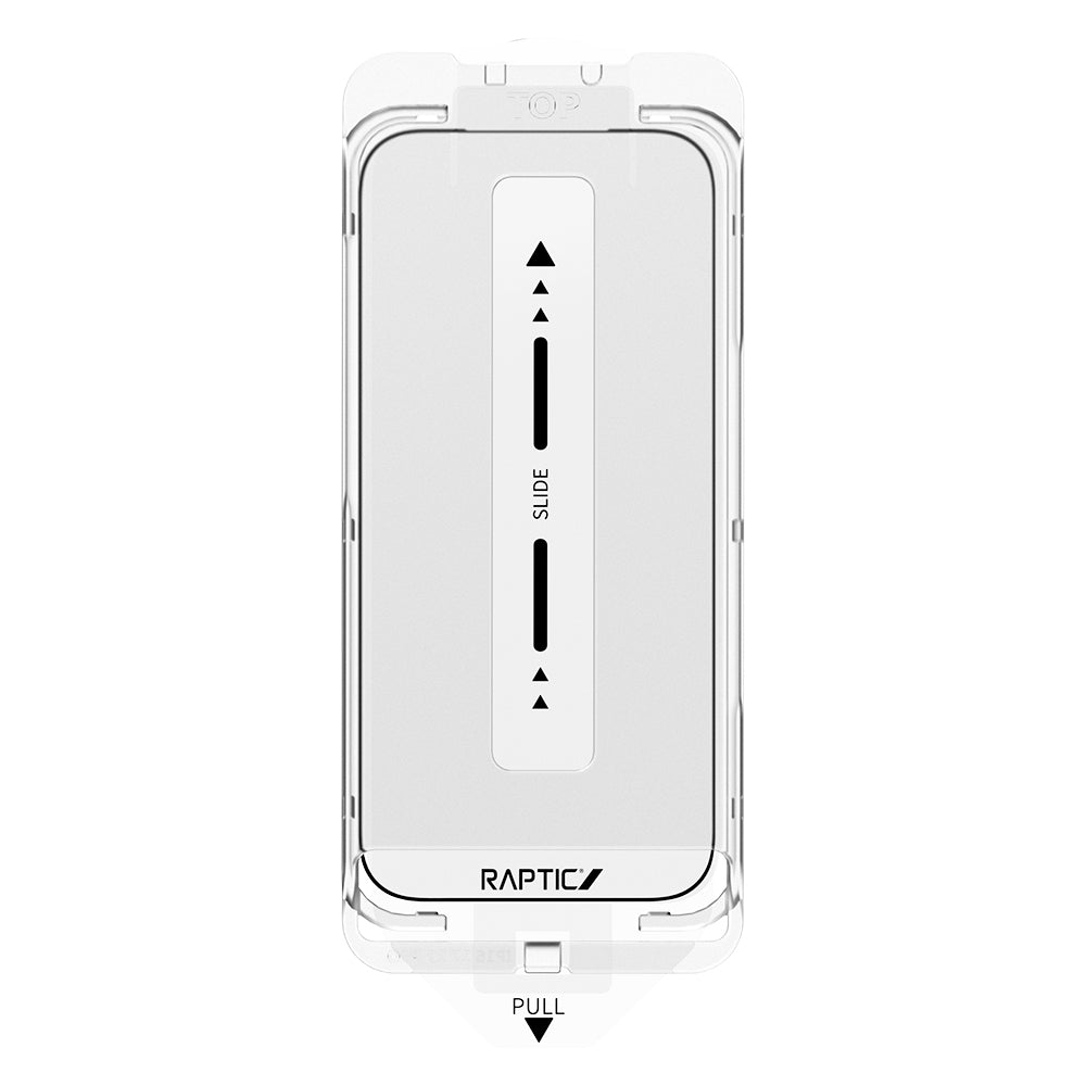 Apple iPhone 17 Raptic Air Glass 2.5D Ekran Koruyucu 2 Adet + Kolay Uygulama Aparatlı Şeffaf