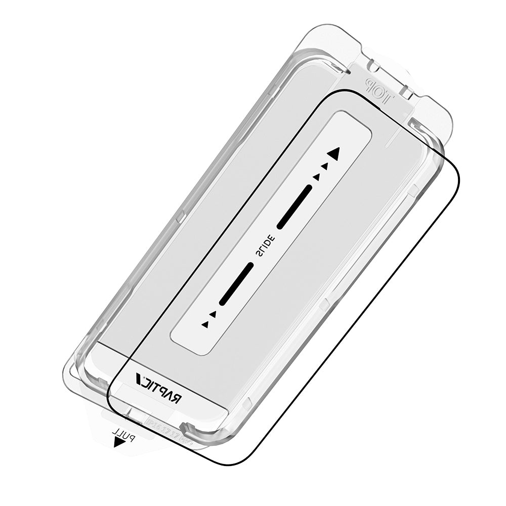 Apple iPhone 17 Raptic Air Glass 2.5D Ekran Koruyucu 2 Adet + Kolay Uygulama Aparatlı Şeffaf