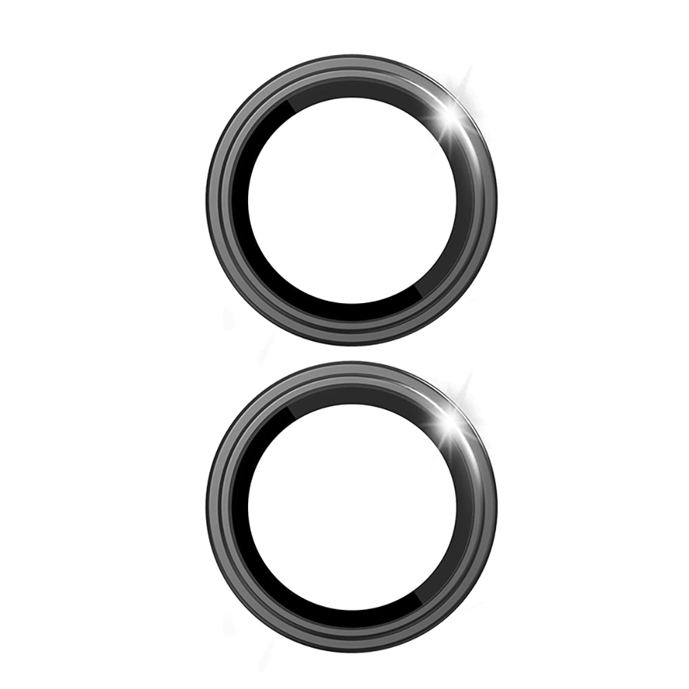 Apple iPhone 17 Wiwu LG-005 Falcon Anti Reflective Çizilmeye Karşı Dayanıklı Kamera Lens Koruyucu Gri