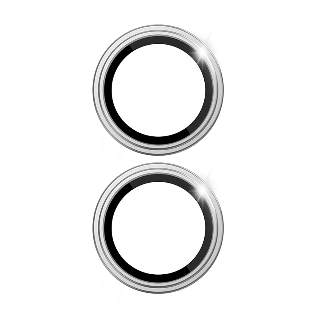 Apple iPhone 17 Wiwu LG-005 Falcon Anti Reflective Çizilmeye Karşı Dayanıklı Kamera Lens Koruyucu Gümüş