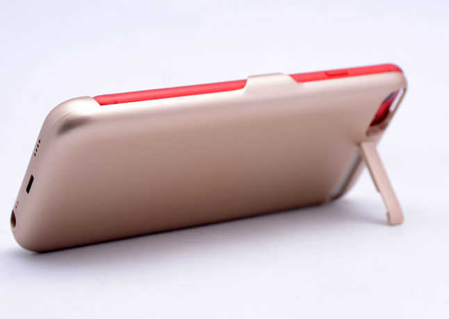 Apple iPhone 6 Plus Şarjlı Kılıf Harici Batarya Siyah