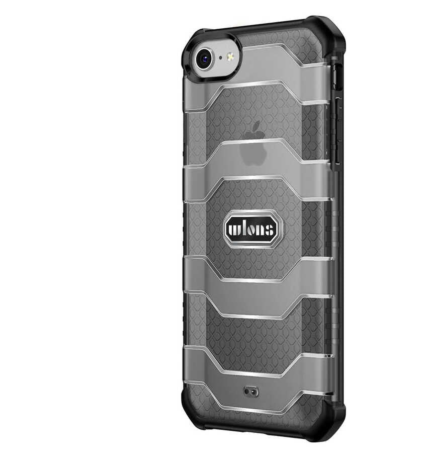 Apple iPhone 7 Kılıf Wlons Mit Kapak Koyu Yeşil