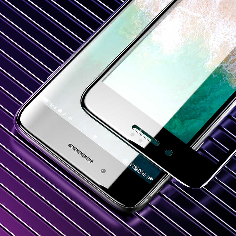 Apple iPhone 7 Plus Benks 0.3mm V Pro Ekran Koruyucu Beyaz