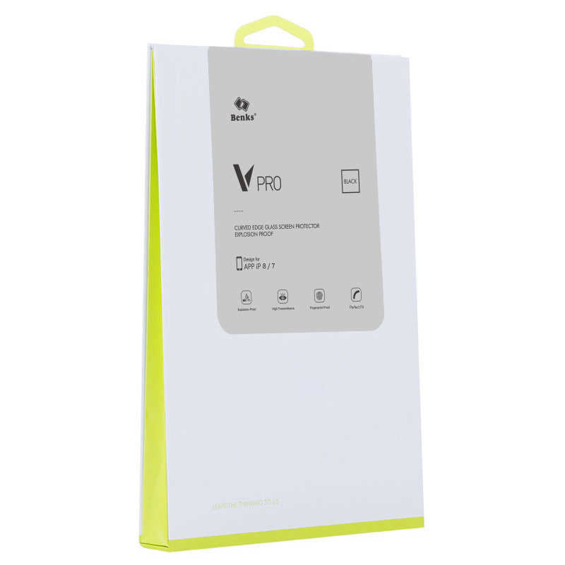 Apple iPhone 7 Plus Benks 0.3mm V Pro Ekran Koruyucu Siyah
