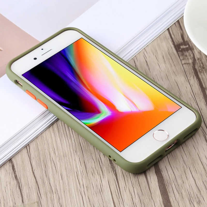 Apple iPhone 8 Kılıf Benks Magic Smooth Drop Resistance Kapak Yeşil