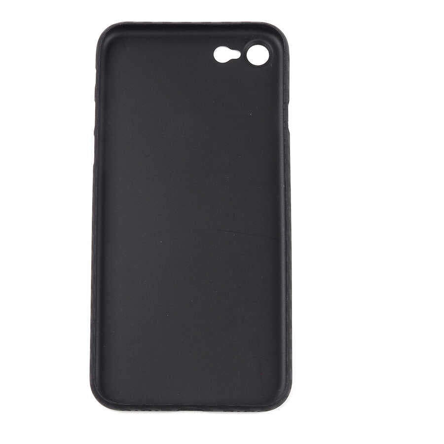 Apple iPhone 8 Kılıf Wiwu Skin Carbon PP Kapak Siyah