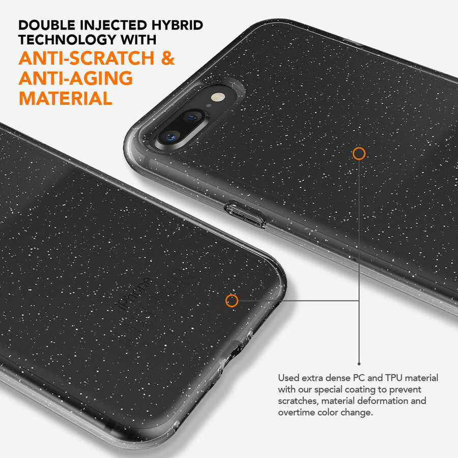 Apple iPhone 8 Plus UR Vogue Kapak Siyah