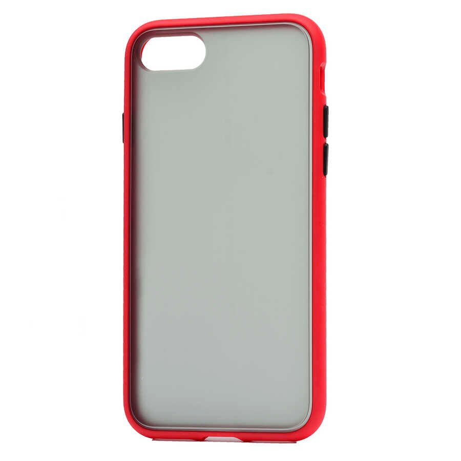 Apple iPhone SE 2022 Kılıf Benks Magic Smooth Drop Resistance Kapak Kırmızı
