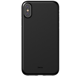 Apple iPhone X Kılıf Benks Lollipop Protective Kapak Transparan Beyaz