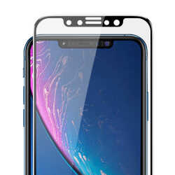 Apple iPhone XR 6.1 Benks 0.3mm V Pro Privacy Ekran Koruyucu Siyah