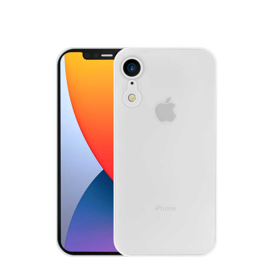 Apple iPhone XR 6.1 Kılıf Wiwu Skin Nano PP Kapak Siyah