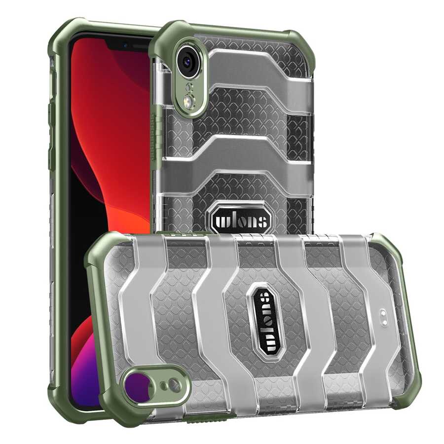 Apple iPhone XR 6.1 Kılıf Wlons Mit Kapak Kırmızı