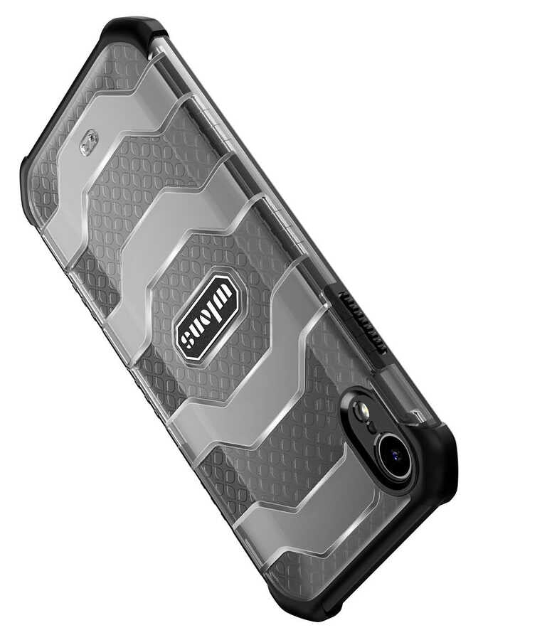 Apple iPhone XR 6.1 Kılıf Wlons Mit Kapak Siyah