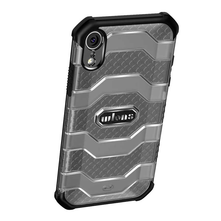 Apple iPhone XR 6.1 Kılıf Wlons Mit Kapak Siyah