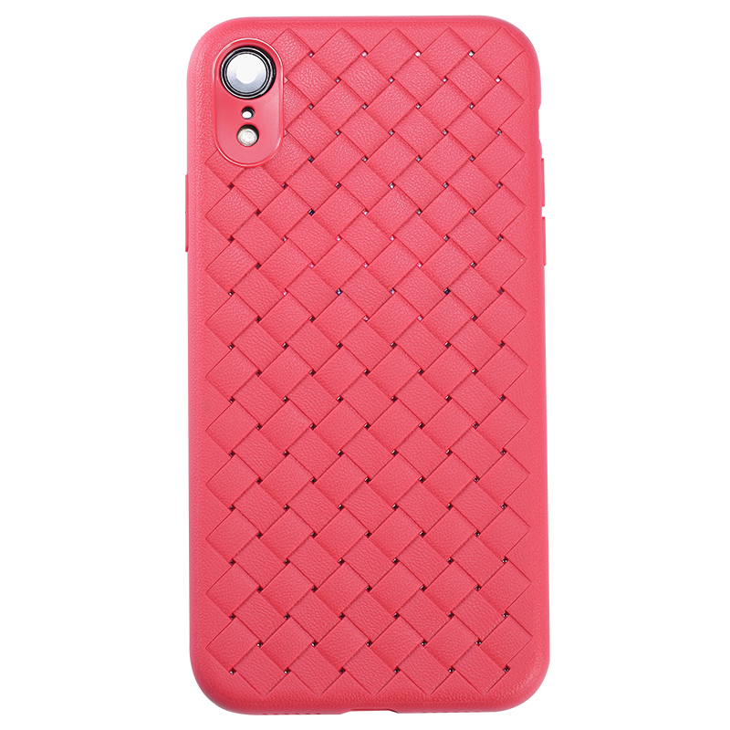 Apple iPhone XR Kılıf Benks Weavelt Tpu Protective Kapak Siyah