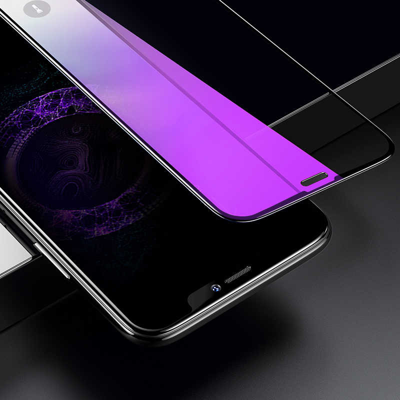 Apple iPhone XS Max 6.5 Benks 0.3mm V Pro Ekran Koruyucu Anti-Bluelight Siyah