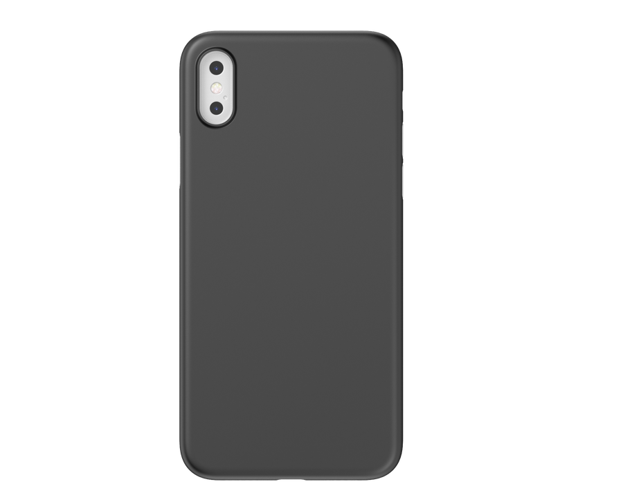 Apple iPhone XS Max 6.5 Kılıf Wiwu Skin Nano PP Kapak Siyah