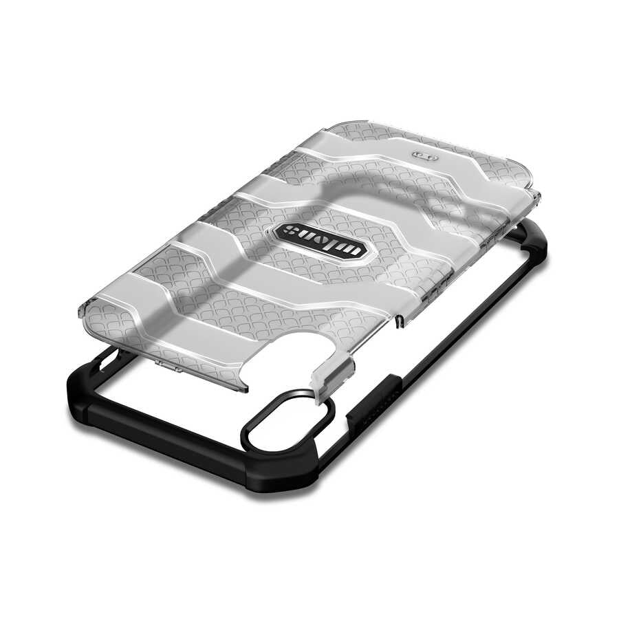 Apple iPhone XS Max 6.5 Kılıf Wlons Mit Kapak Koyu Yeşil