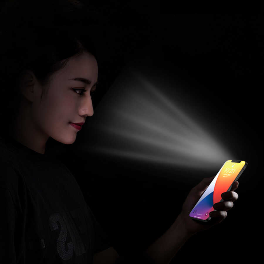 Apple iPhone XS Max 6.5 Wiwu iVista Super Hardness Ekran Koruyucu Siyah