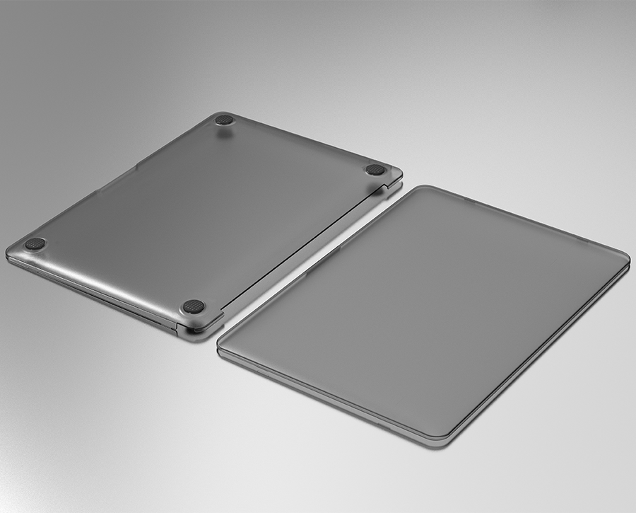 Apple Macbook 13.3' Air 2020 A2337 Wiwu Macbook iShield Kapak Siyah