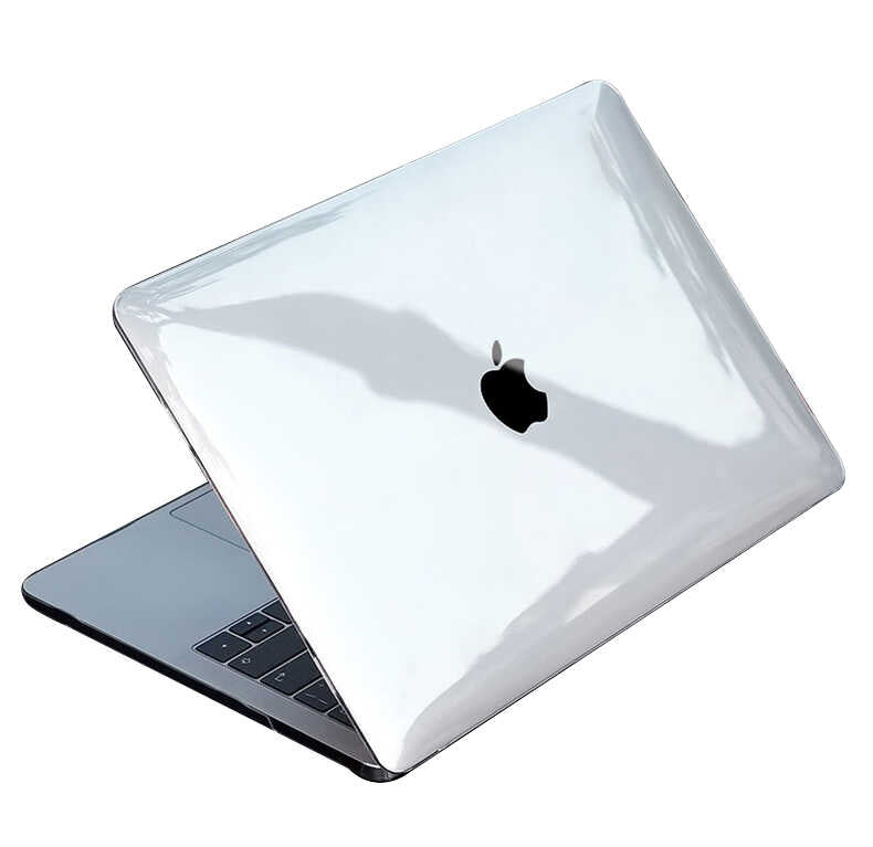 Apple Macbook 13.3' Pro 2022 M2 Wiwu Ultra İnce Sararmayan Şeffaf MacBook Crystal iShield Kapak Renksiz