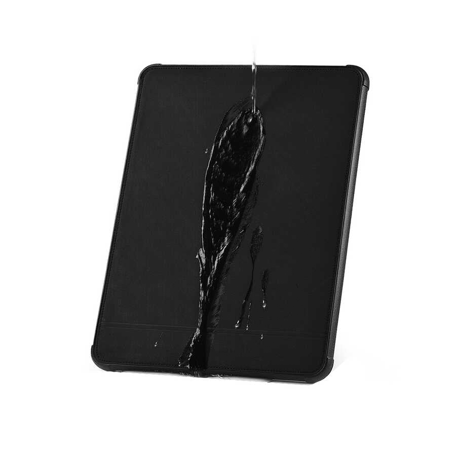Apple Macbook 14.2' 2021 Wiwu Defender Stand Case Taşınabilir Standlı Magnetik PU Laptop Çantası Siyah