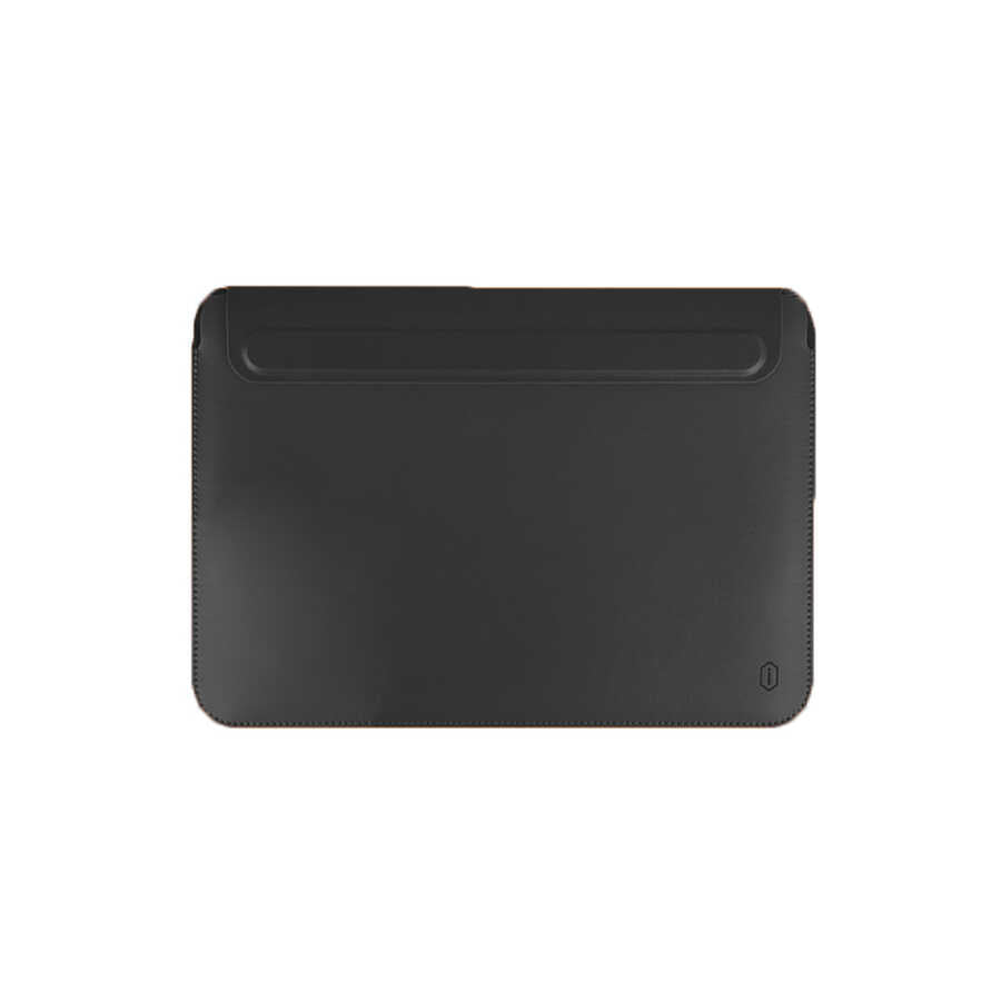 Apple Macbook Pro 16.2 2023 A2780 Wiwu Macbook Skin Pro Portable Stand Kılıf Siyah