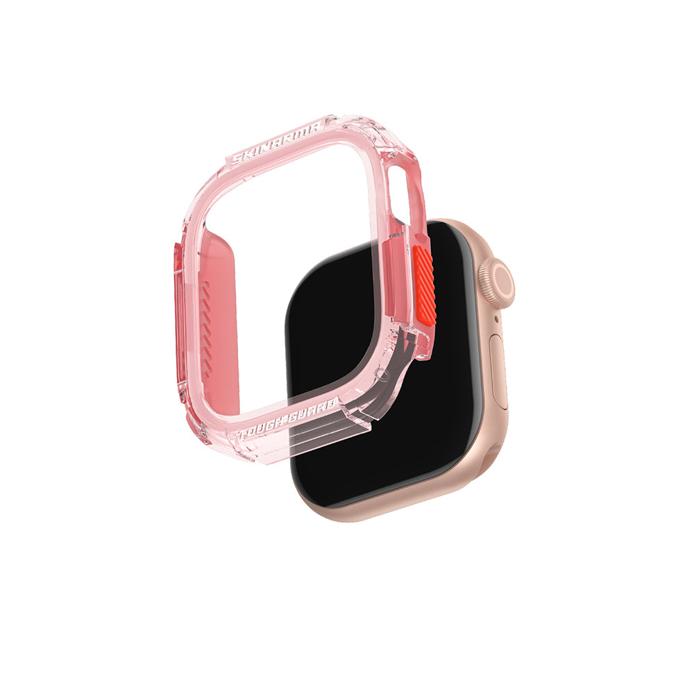 Apple Watch 10 42mm Skinarma Atom TPU Kasa Koruyucu Şeffaf