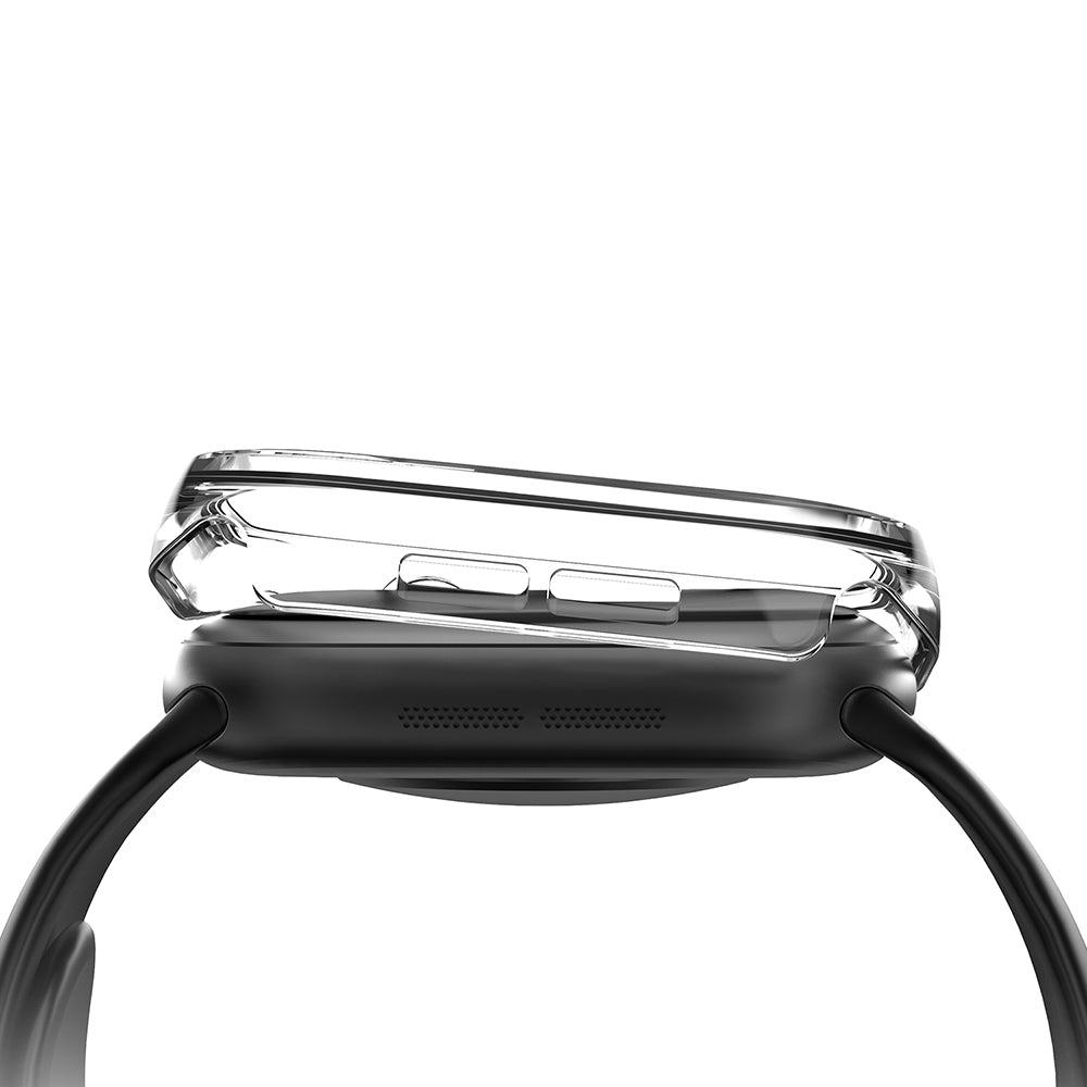 Apple Watch 10 46mm Wiwu JD-108 Kasa Koruyucu + HD Ekran Koruyucu Film Şeffaf