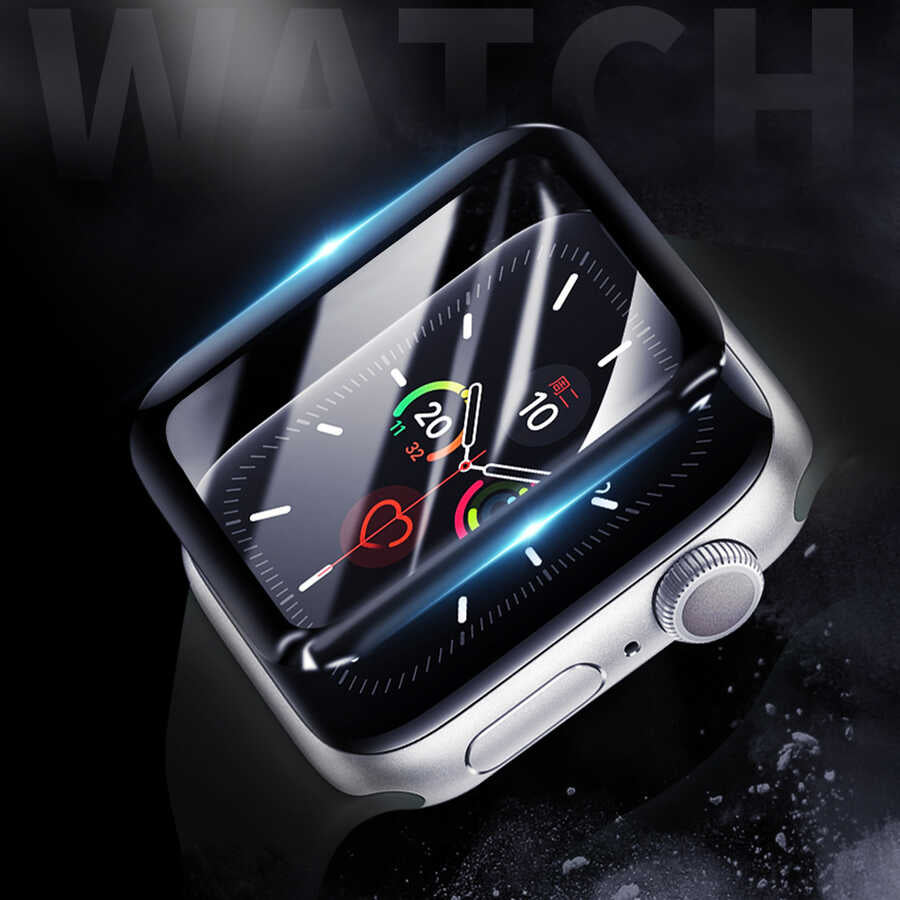 Apple Watch 40mm Wiwu iVista Watch Ekran Koruyucu Siyah
