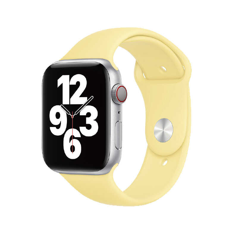 Apple Watch 40mm Wiwu Sport Band Silikon Kordon Turuncu