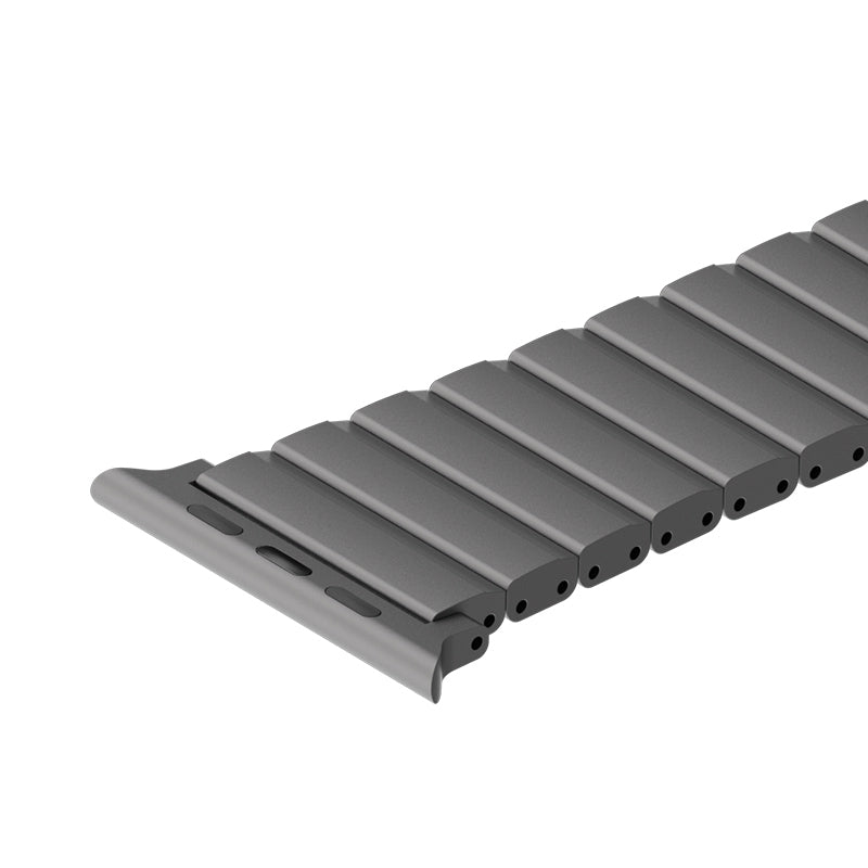 Apple Watch 44mm Benks Aero Titan Serisi Titanyum Metal Kordon Titanyum