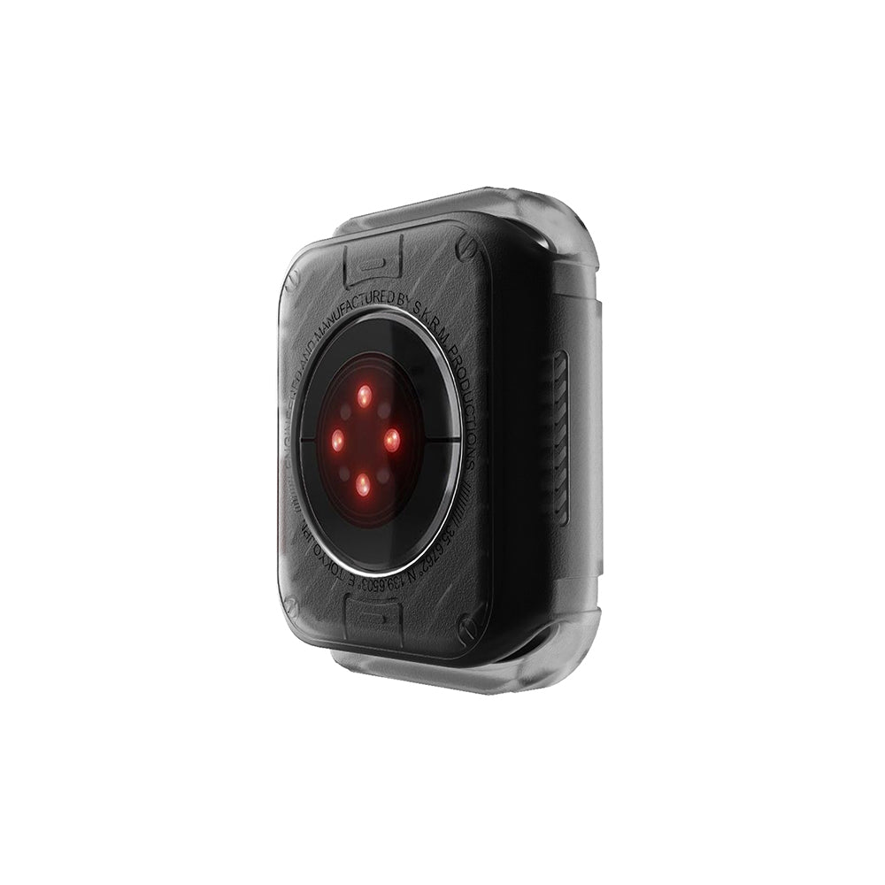 Apple Watch 44mm SkinArma Kurono Buzlu Tasarım Sert PC Kasa Koruyucu Mavi