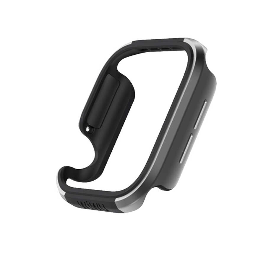 Apple Watch 7 41mm Wiwu Defense Watch Kapak Siyah