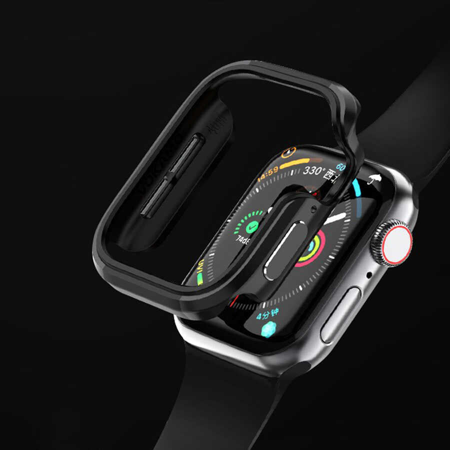 Apple Watch 7 41mm Wiwu Defense Watch Kapak Siyah
