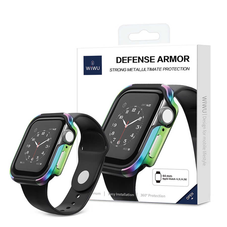 Apple Watch 7 45mm Wiwu Defense Watch Kapak Karışık