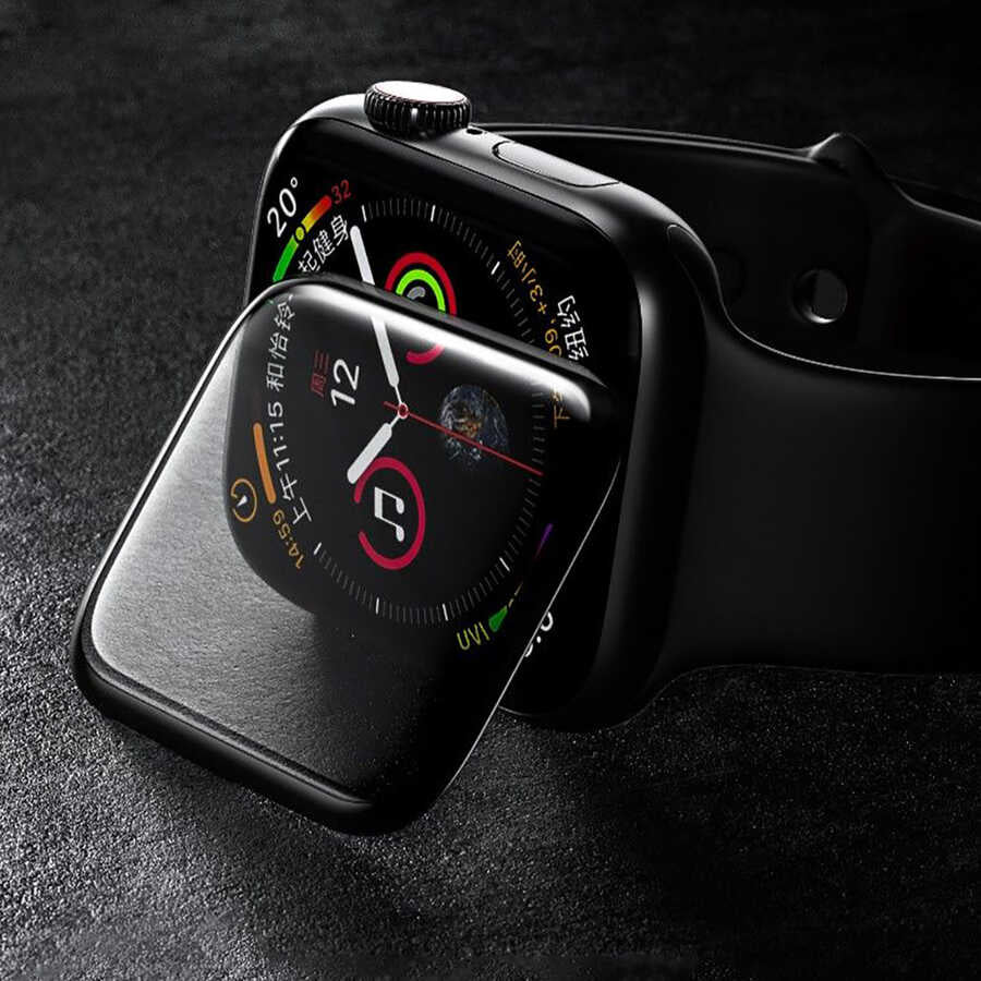 Apple Watch 7 45mm Wiwu iVista Watch Ekran Koruyucu Siyah